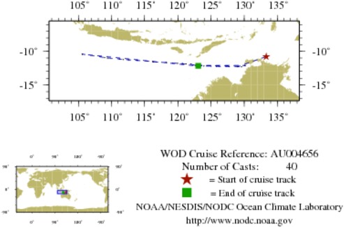 NODC Cruise AU-4656 Information