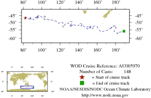 NODC Cruise AU-5970 Information