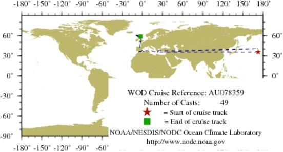 NODC Cruise AU-78359 Information