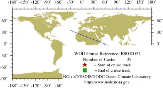 NODC Cruise BS-31 Information