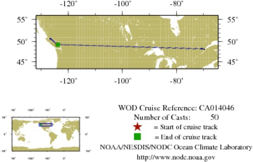 NODC Cruise CA-14046 Information