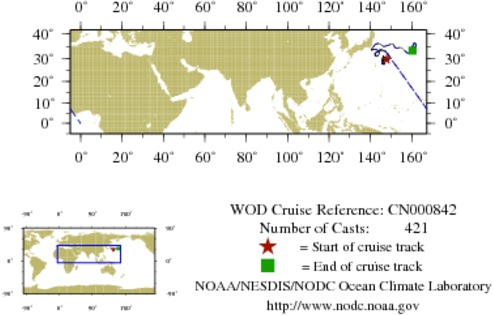 NODC Cruise CN-842 Information