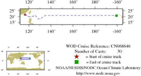 NODC Cruise CN-68646 Information