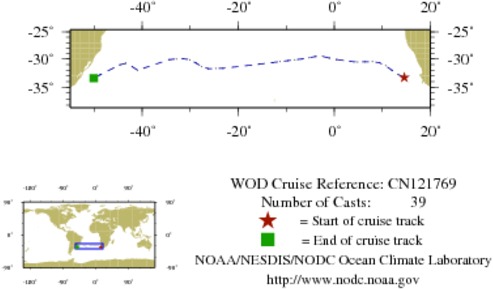 NODC Cruise CN-121769 Information