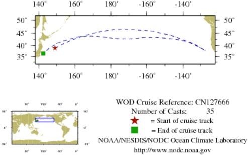 NODC Cruise CN-127666 Information