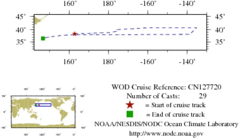 NODC Cruise CN-127720 Information