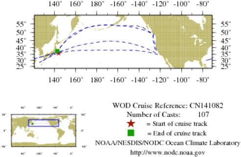 NODC Cruise CN-141082 Information