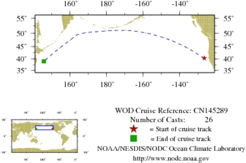 NODC Cruise CN-145289 Information