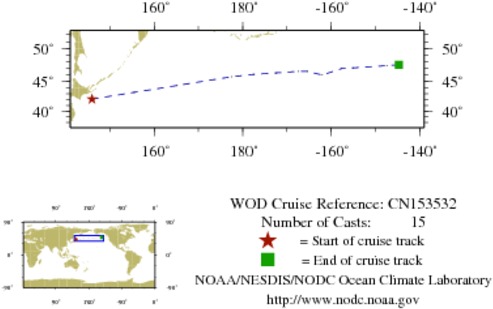 NODC Cruise CN-153532 Information