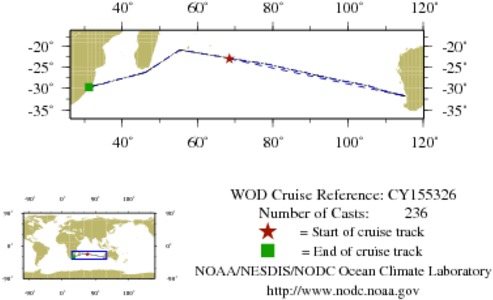 NODC Cruise CY-155326 Information