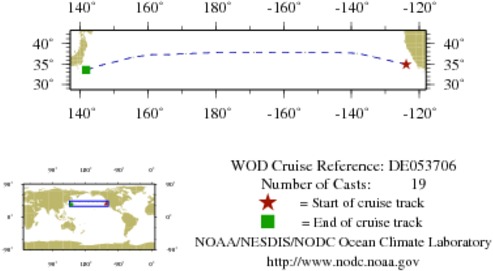 NODC Cruise DE-53706 Information