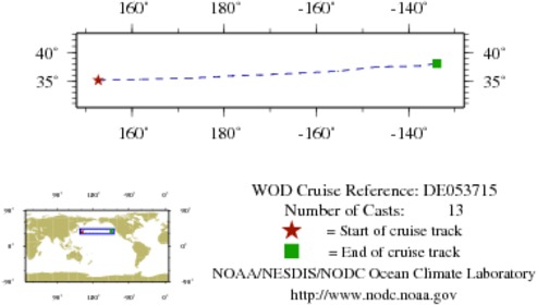 NODC Cruise DE-53715 Information