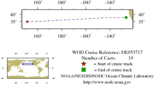 NODC Cruise DE-53717 Information