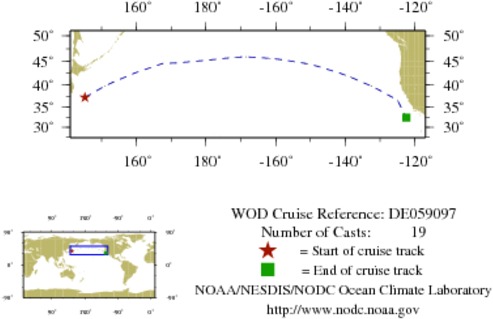 NODC Cruise DE-59097 Information