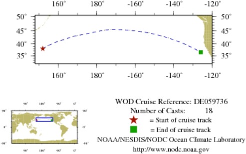 NODC Cruise DE-59736 Information