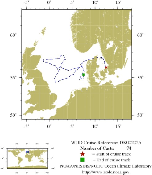 NODC Cruise DK-2025 Information
