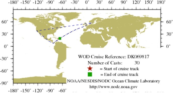 NODC Cruise DK-69817 Information