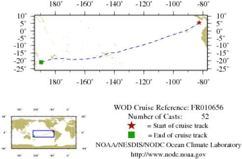 NODC Cruise FR-10656 Information