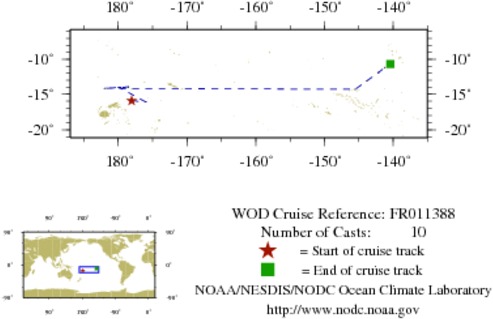 NODC Cruise FR-11388 Information
