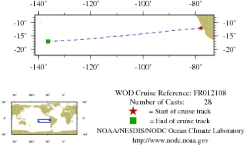 NODC Cruise FR-12108 Information