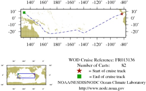 NODC Cruise FR-13136 Information