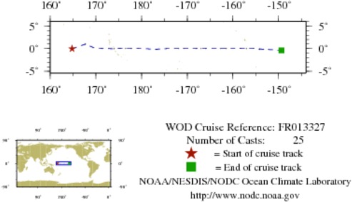 NODC Cruise FR-13327 Information