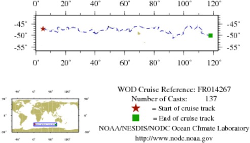 NODC Cruise FR-14267 Information