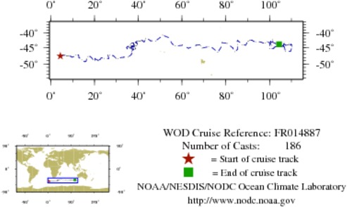 NODC Cruise FR-14887 Information