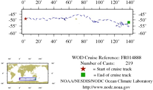 NODC Cruise FR-14888 Information