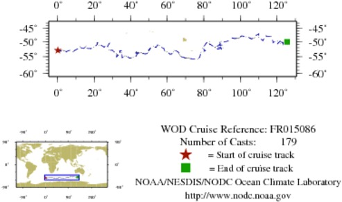 NODC Cruise FR-15086 Information