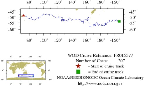 NODC Cruise FR-15577 Information
