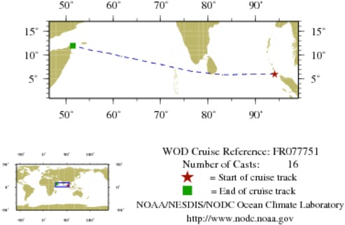 NODC Cruise FR-77751 Information