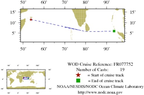 NODC Cruise FR-77752 Information