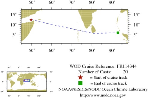 NODC Cruise FR-114344 Information