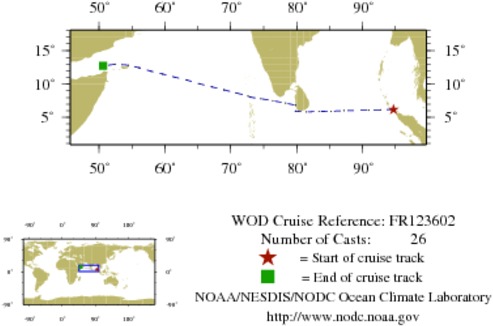 NODC Cruise FR-123602 Information