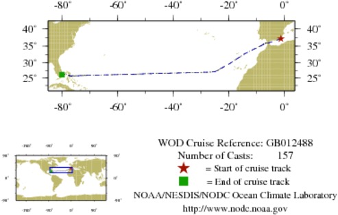 NODC Cruise GB-12488 Information
