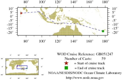 NODC Cruise GB-51247 Information