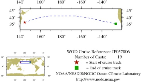 NODC Cruise JP-57806 Information