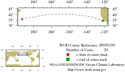 NODC Cruise JP-59159 Information
