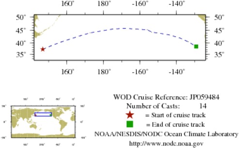 NODC Cruise JP-59484 Information