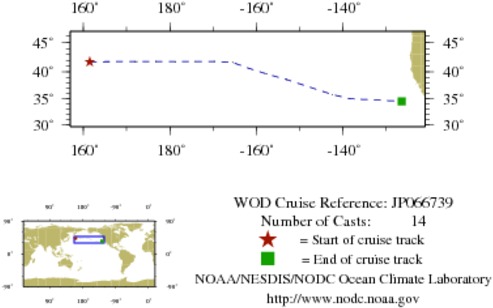 NODC Cruise JP-66739 Information