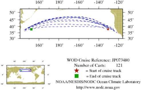 NODC Cruise JP-73480 Information