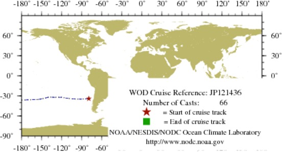 NODC Cruise JP-121436 Information
