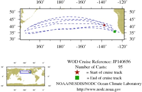 NODC Cruise JP-140656 Information