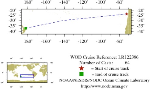 NODC Cruise LR-122386 Information