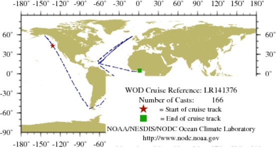 NODC Cruise LR-141376 Information