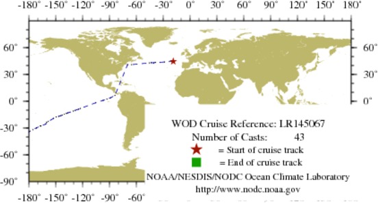 NODC Cruise LR-145067 Information