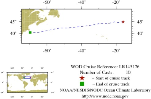 NODC Cruise LR-145176 Information