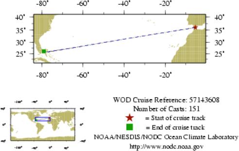 NODC Cruise MX-143608 Information