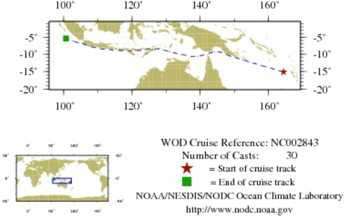 NODC Cruise NC-2843 Information